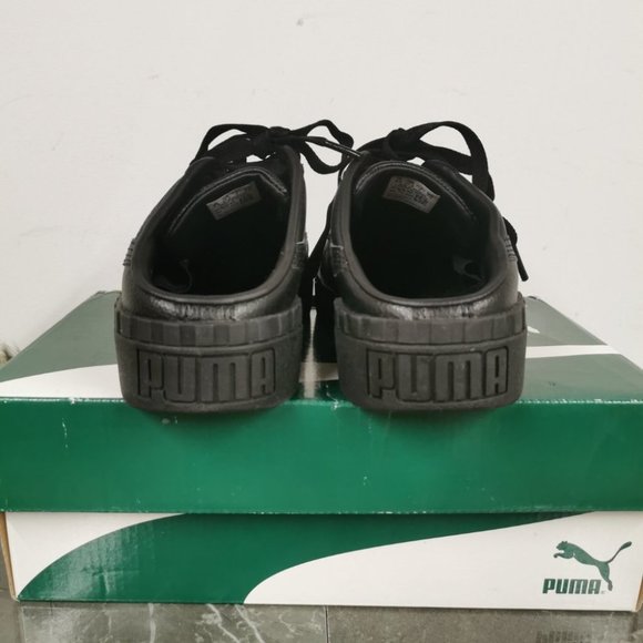 Puma Cali Mules Black / Gold - Picture 4 of 7